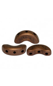 Arcos par Puca® beads Dark bronze mat 23980/84415